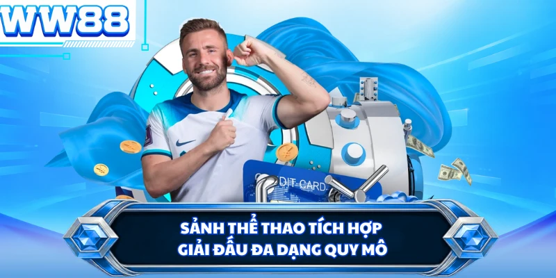 Sảnh thể thao tích hợp giải đấu đa dạng quy mô